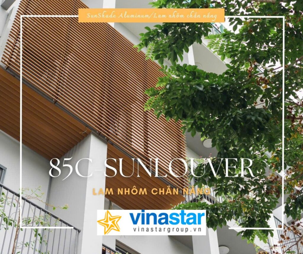 Lam nhôm chắn nắng chớp 85c Giải pháp hiệu quả tối ưu - 0982 802 286